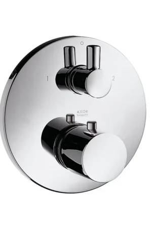 AXOR Uno jeu de finition couleur pour thermostatique encastré avec robinet d‘arrêt avec inverseur Satisfait Ou Remboursé