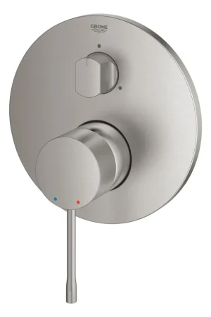 Affaire À Saisir Grohe Essence Robinet de douche encastré - 2 boutons - mélangeur - Supersteel