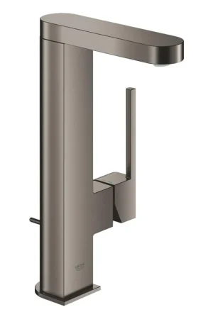 Vente Flash GROHE Plus robinet de lavabo économiseur d‘eau taille L avec bec extractible avec vidage brushed hard graphite