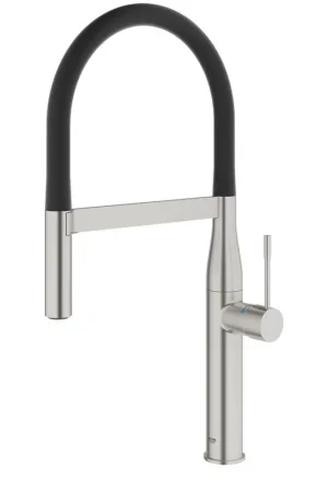 Affaire À Saisir GROHE essence new robinet de cuisine un trou avec mousseur extractible avec jets acier