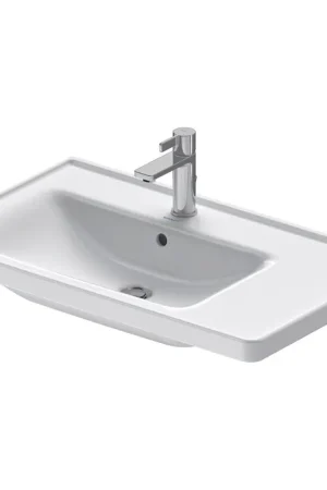 Acheter En Ligne Duravit D-Neo lavabo 80x48x17cm 1 trou de robinet rectangulaire Céramique Blanc
