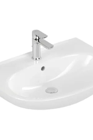 Villeroy & Boch O.novo lavabo - 65x48x18cm - blanc Alpin brillant (blanc) - avec trop-plein Authentique