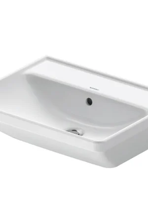 Achat Immédiat Duravit D-Neo lavabo 55x44x16.5cm 1 trou de robinet rectangulaire Céramique Blanc