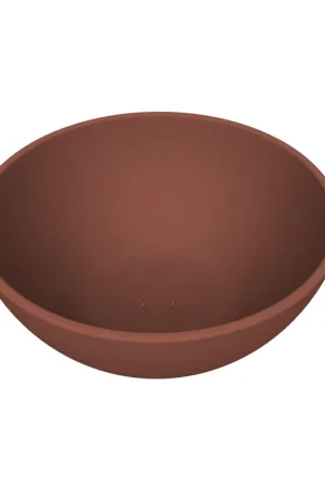 Prix Cassé Arcqua Prince vasque à poser - ronde - 38cm - terracotta mat