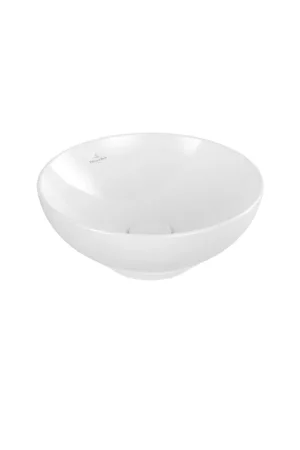 Villeroy & Boch Loop & friends lavabo à poser - 38cm - rond avec trop-plein blanc Solde