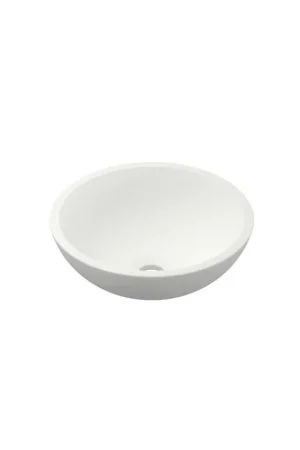 Réduction INK Jazz petit lavabo - 33x12cm - 0 trous de robinet - polystone blanc mat