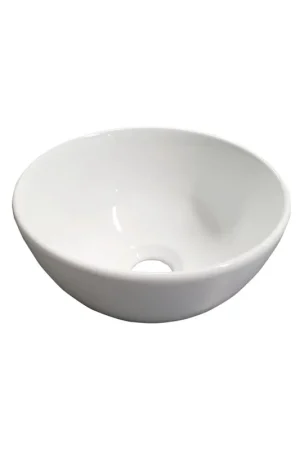 Top Vente INK Otello XS vasque à poser - 24x24x12cm - porcelaine blanche mate