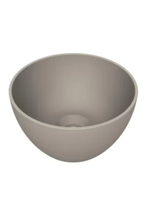 Arcqua Olivia Vasque - 22x22cm - ronde - à poser - argile mate Commande En Gros