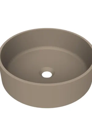 Arcqua Case vasque à poser - ronde - 40cm - mat truffe Prix Bas