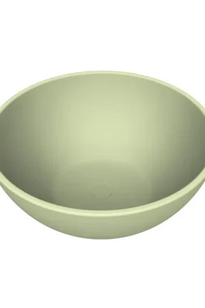 Arcqua Prince vasque à poser - ronde - 38cm - mat pastel vert Nouvelle Collection