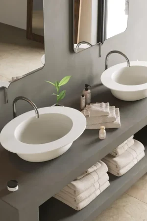 Achetez Aujourd'hui Ideavit Solidcap 2.0 lavabo à poser 60x45x15,5cm solid surface blanc mat