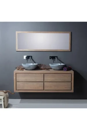 Achat Immédiat Forzalaqua Roma vasque 40x40x15cm Ronde Pierre naturelle marbre Cloudy adouci