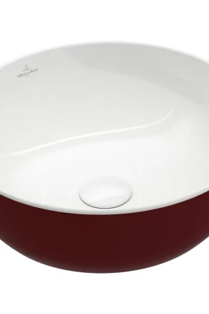 Villeroy & Boch Artis vasque à poser - 43cm - ronde bordeaux Remise