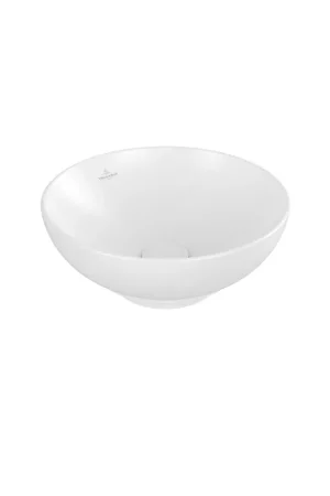 Achetez Aujourd'hui Villeroy & Boch Loop & friends vasque à poser - 38cm - ronde avec trop-plein CeramicPlus stone white