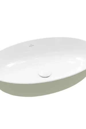 Villeroy & Boch Artis vasque à poser - 61x41cm - ovale sage green Acheter Direct