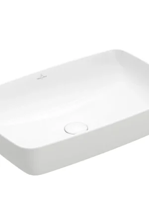 Villeroy & Boch Artis lavabo à poser - rectangulaire 58x38cm - sans trop-plein blanc Meilleure Vente