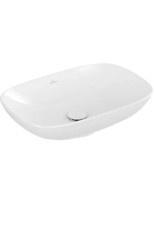 Affaire À Saisir Villeroy & Boch Loop & friends vasque à poser - 56x38cm - rectangulaire sans trop-plein blanc