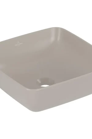 Villeroy & Boch Artis lavabo à poser - 41cm - carré s/surt almond C+ Offre Limitée