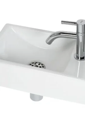 Remise Plieger Austin ensemble de lave-mains droit 37x23cm blanc