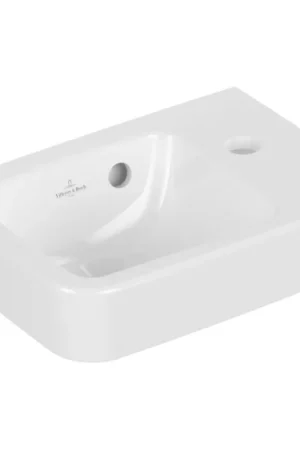Villeroy & Boch O.novo lave-mains 1 trou de robinet à droite avec trop-plein 36x25cm - blanc Top Vente