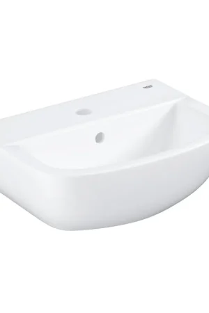 Super Prix GROHE Bau Lavabo 45.3x35.4cm avec 1 trou pour robinet et trop-plein blanc
