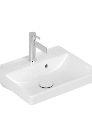 Villeroy & Boch Avento lave-mains 1 trou de robinet 45x37cm - blanc Prix Promo