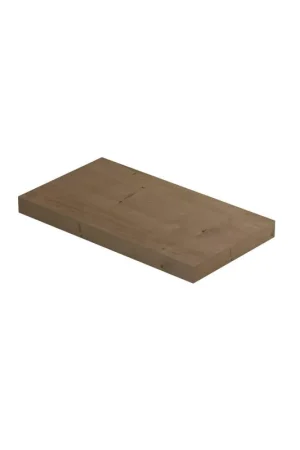 Achat Immédiat INK Play 1 tablette - 40x22x3,2cm - fixation invisible - carré - MDF Placage Ash grey
