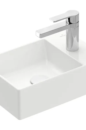 Soldes Villeroy & Boch Memento 2.0 lave-mains 40x26cm - blanc