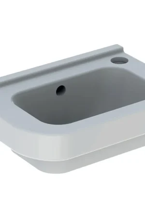 Super Prix Geberit 300 Basic lave-mains avec trou de robinet à droite avec trop-plein 36x25x15cm blanc