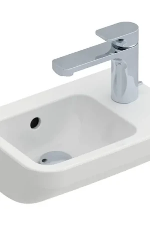 Villeroy & Boch Architectura Lave main avec trou pour robinetterie droite 36x26cm avec trop plein ceramic+ blanc Marque