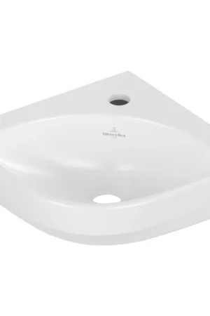 Villeroy & Boch Subway 3.0 lave-mains d‘angle 32 cm - 1 trou de robinet sans trop-plein Ceramic+ stone white Retour Gratuit