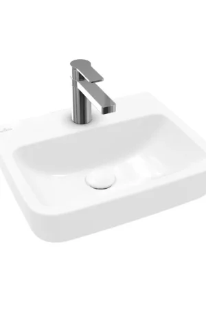 Villeroy & Boch O.novo lave-mains 45x37cm - 1 trou de robinet sans trop-plein CeramicPlus blanc Offre Du Jour