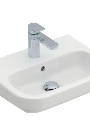Villeroy & Boch Architectura lave-mains avec trou de robinet avec trop-plein 50x38cm - blanc Paiement Sécurisé