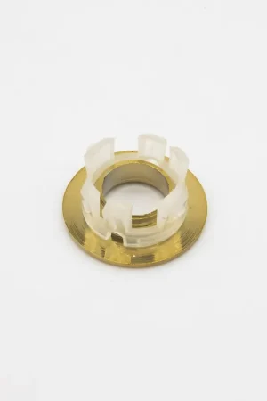 Acheter Direct Fortifura Calvi Anneau trop-plein 3cm pour lavabo Laiton brossé