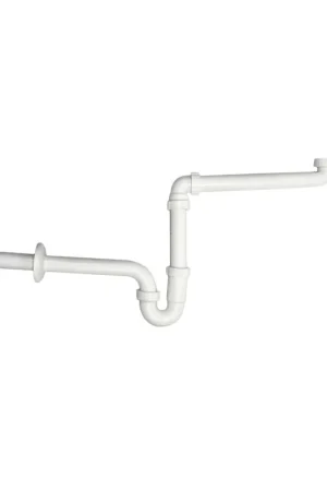 Authentique Adema Siphon gain de place pour lavabo 5/4” x 32 mm