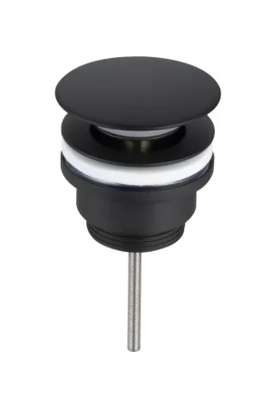 Adema Sparkle 2.0 Bouchon de vidage - bonde clic - noir mat Expédié Aujourd'hui