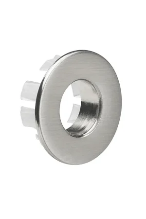 Acheter Direct Crosswater MPRO bague de trop-plein 3cm ronde inox brossé