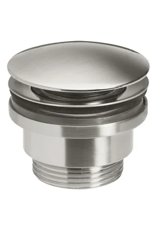 Crosswater MPRO Bouchon de vidage - bonde clic-clac - pour lavabo - inox brossé Quantité Limitée