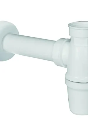 Affaire À Saisir Go by Van Marcke siphon PP blanc 5/4 x D32 avec tube de sortie et rosette