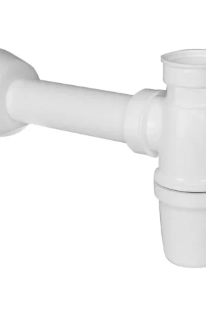Achetez Aujourd'hui Go by Van Marcke siphon pour lavabo sans bonde blanc 6/4x D40