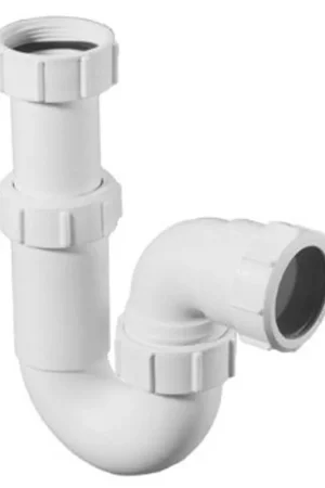 Achetez Aujourd'hui McAlpine Siphon tubulaire en plastique siphon tubulaire modèle P avec certificat komo 5/4 x40mm
