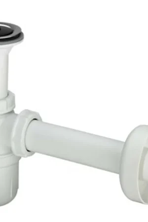 Viega siphon gobelet en plastique avec bonde, y compris rallonge de tube mural et rosace 5/4x25cm Expédié Aujourd'hui