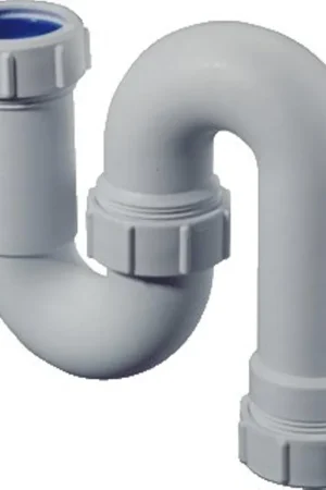 Soldes McAlpine Siphon 32cm Plastique Blanc
