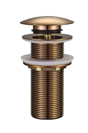 Wiesbaden UniMatch bouchon de vidage click prolongé 5/4" bronze cuivre brossé PVD Top Vente