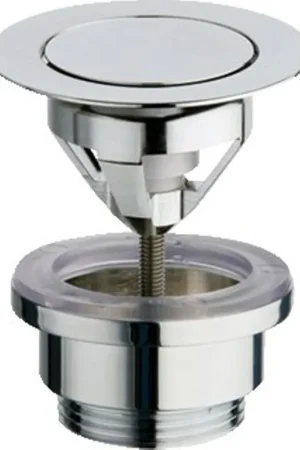 Certifié Raminex Up&Down Bonde de vidage H6.5cm Laiton Chrome