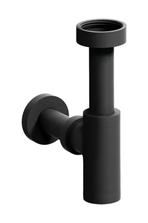Commander Maintenant Clou Mini Suk siphon design 3,8x29cm spécialement pour petits lave-mains Noir mat