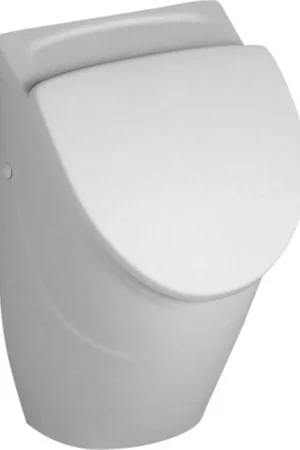 Villeroy & Boch Omnia Compact Urinoir mural pour couvercle avec connexion et fixation cachées Blanc Satisfait Ou Remboursé