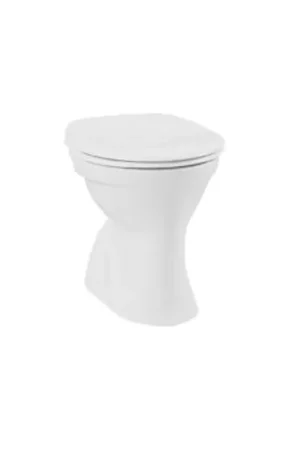 Expédition Rapide Wisa Sydney cuvette de WC à chasse plate sortie AO blanc