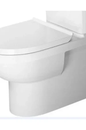 Duravit No.1 Cuvette double bloc sans réservoir 400x39x36.5cm Blanc Réduction