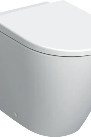 Geberit Icon Cuvette au sol - 41cm - PK - sans bride - abattant - descente amortie - déclipsable - blanc mat Achat Immédiat